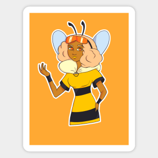 bee girl Magnet